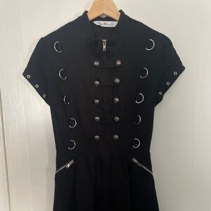 High-low utility dress - Orchid Bloom through Hot Topic